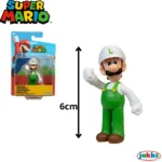 Figura Super Mario Bros articulada 6 cm original JAKKS – 423194‑8